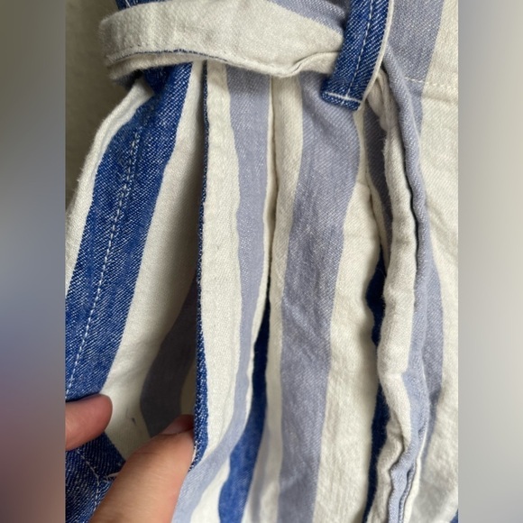 Madewell Paperbag Striped Shorts - Picture 6 of 10